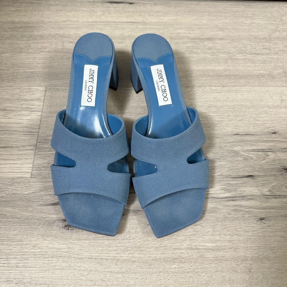 Jimmy Choo Blue Women's Heels